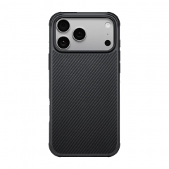 Чехол Pitaka Aramid ProGuard Case Black-Grey для iPhone 17 Pro Max, Черный